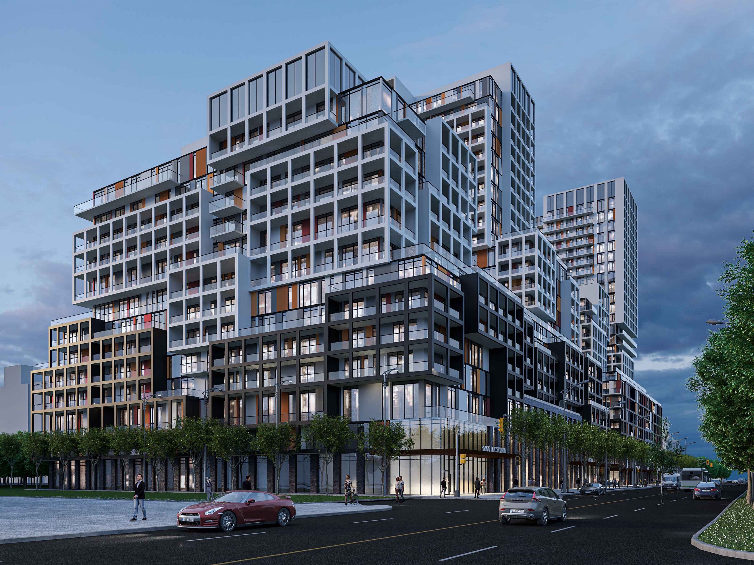 Rendering of 1400–1410 Victoria Park